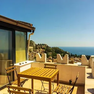 Glamstudio Center Amazing View On Private Terrace Homgarden Appartamento Taormina